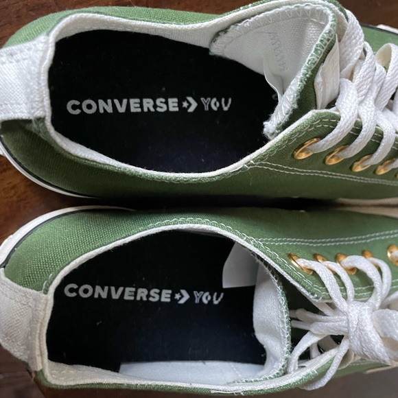 Converse by You Chuck Taylor All Star CTAS Lift Platform Low Women 9/Men 7 - Picture 6 of 8